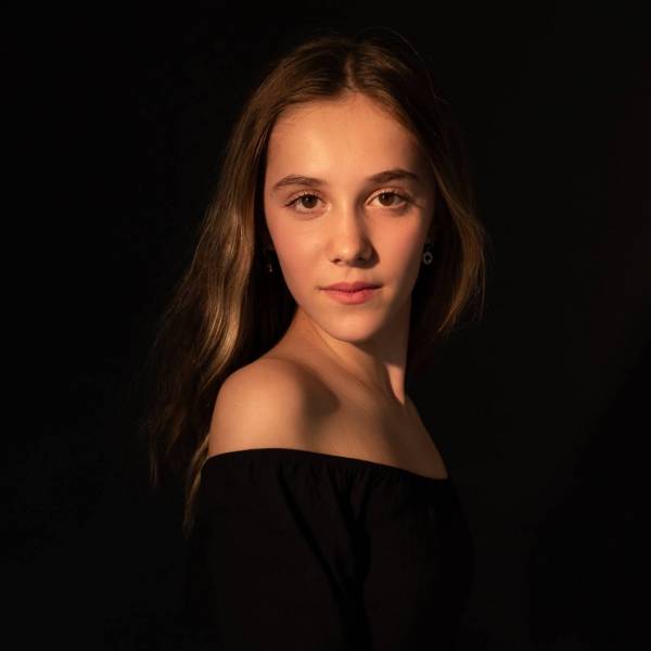 profilova fotografia modelka