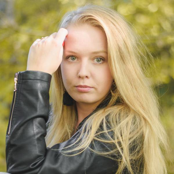 profilova fotografia modelka