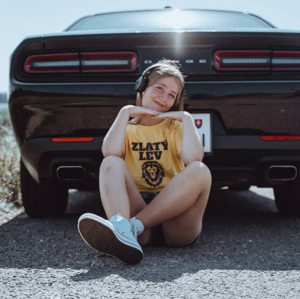 profilova fotografia modelka