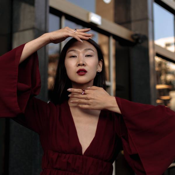 profilova fotografia modelka