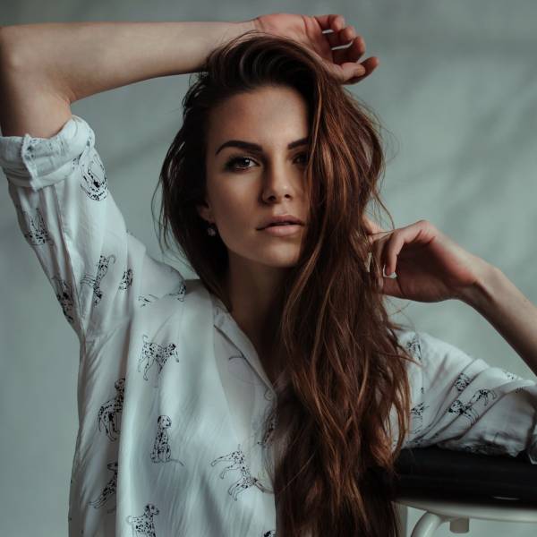 profilova fotografia modelka