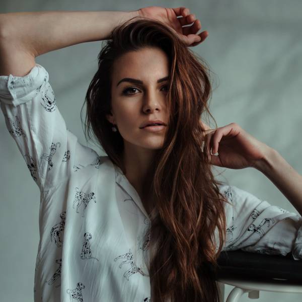 profilova fotografia modelka